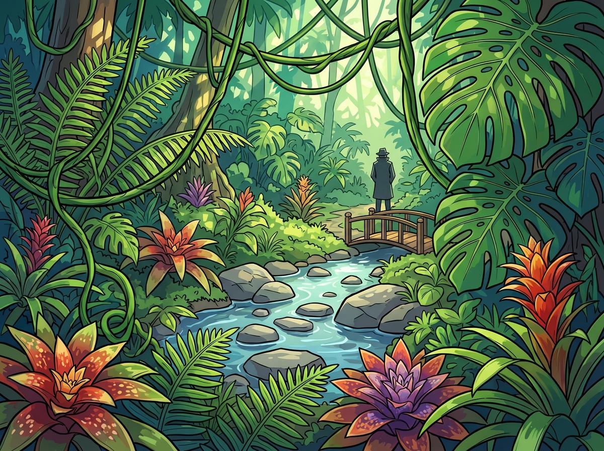 高清视频植物视频-热带雨林探秘视频
