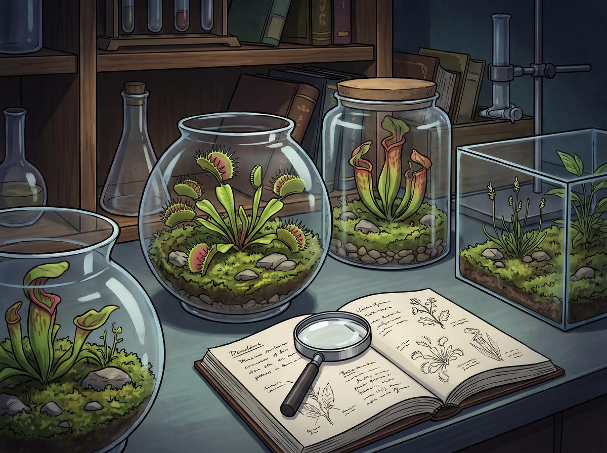 高清视频植物视频-食虫植物视频